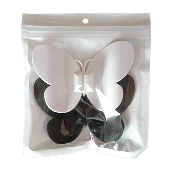 2kpl/ set Universal organizer Suloinen perhosen muotoinen kaapelikääre keittiökoneille White And Black 2Pcs