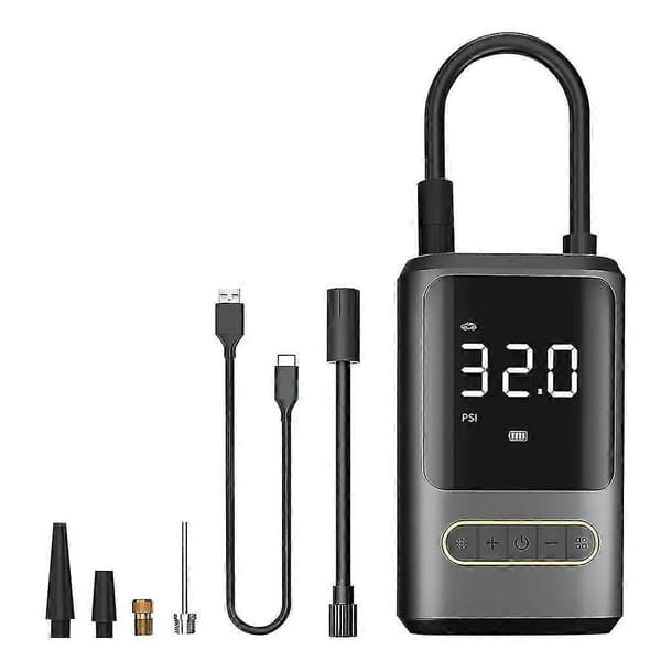 Bärbar luftkompressor 150PSI med 4000mAh batteri