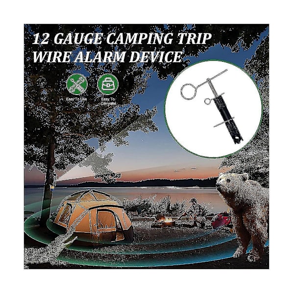 Perimeter Trip Alarm, Cam Trip Wire Alarm Ce, Y Advarselssystem For Cam Saf