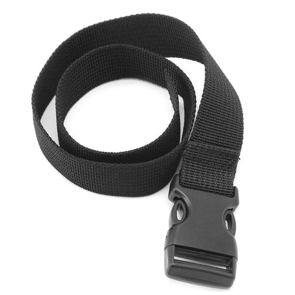 Nylon Travel Tied Musta Kestävä Cargo Tie Down Matkalaukkujen Ripsihihnahihna Nokkasoljella Matkasarjat Outdoor Camping Tool| | Length-100cm