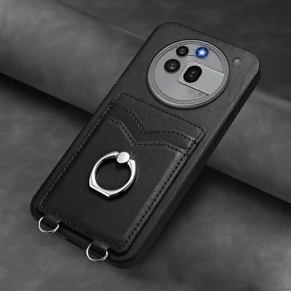 Ringkortholderetui til R20 Telefon Black For Nothing Phone 3a Pro