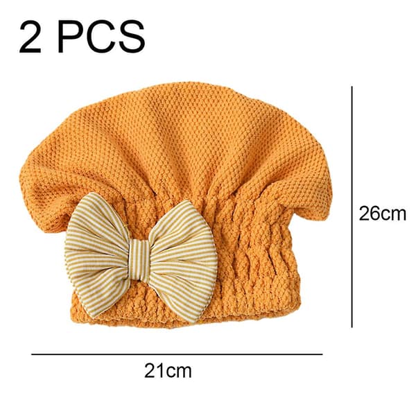 Mikrofiber Hår Tørre Hat Til Hår Hurtig Tørring Blød Hår Turban