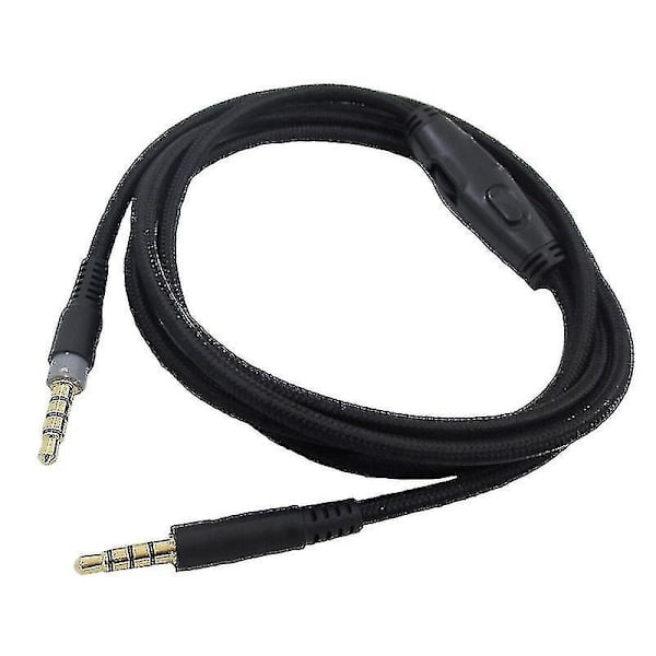 Erstatningslydkabel til Kingston Hyperx Cloud Ii / Hyperx Cloud Alpha Black