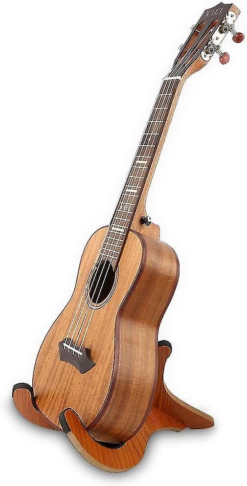 Gitarrställ Trä Musikinstrumentställ Akustiskt Gitarrställ Musikaliskt Avtagbart Instrument