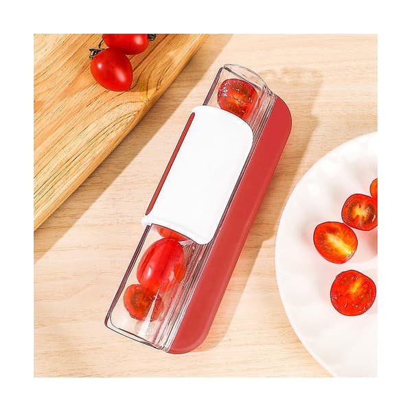 Kjøkkenkutter Manuell Fruktklassifiserer Multifunksjonell Tomatkutter Druekutter Gadgets Frukt Og