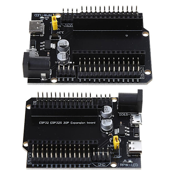 Esp32 Gpio Breakout Board 30pins Type-c Microusb Udvidelse Til Esp32-devkitc-32