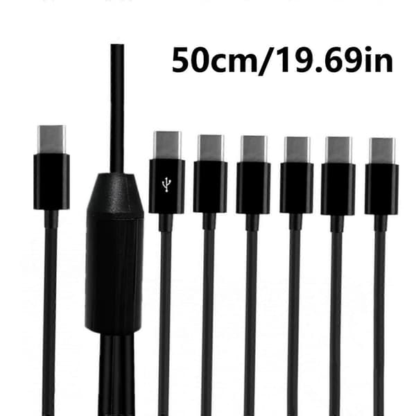 USB C Splitterkabel USB C Kabel Ideel til Type C Interfaces Smartphones USB A til USB C Splitterkabel 50cm/150cm/200cm 1.5m 1 with 6