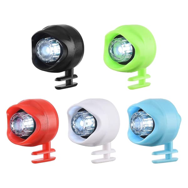 2 stk. LED Croc Lys Sko Lys Croc Charm Croc Tilbehør black