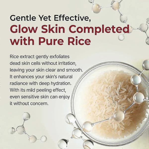 2 STK Peel Shot Glow Rice Ampul, Hvid ris ampul+Sort ris ampul Blid eksfolierende ansigts- og kropsskrubbe Døde hudceller