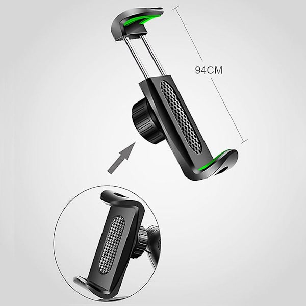 Multifunktionel biltelefonholder Clip Bil Smartphone Stand Justerbar Auto Telefon Bracket Auto Stand Bakspejl Beslag - Universal Bil Bracket