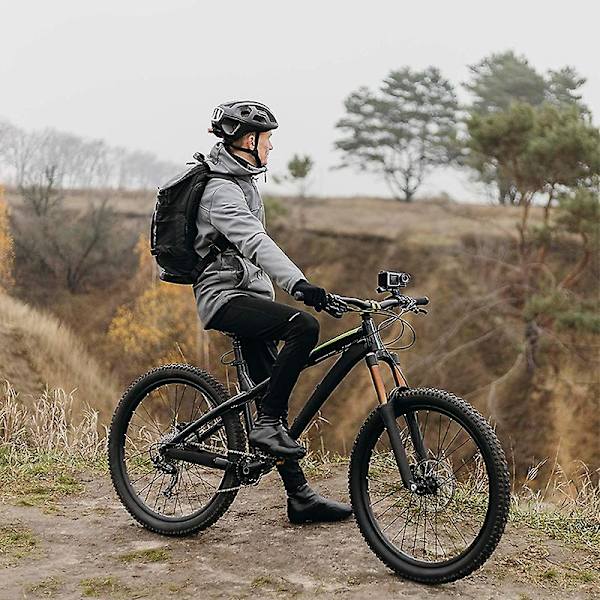 Moottoripyörä Pyörä Pyörä 360 astetta pyörivä Ohjaustanko Ohjaustanko Kameran pidike Gopro Hero 8 7 6 5 4 Sjcam Moto Stand Tarvikkeet| | 2