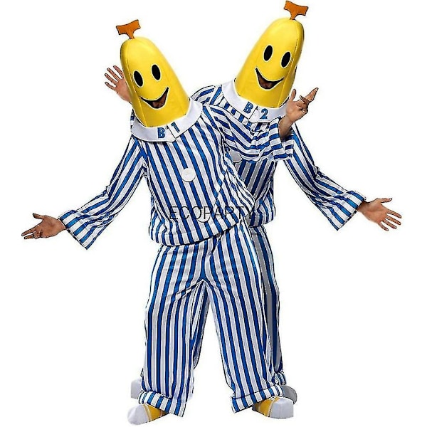 Cosplay Bananer i Pyjamas Kostume TV Show Kostume Bananer i Pyjamas Kostume Bananer Kostume M(height 175-185cm)