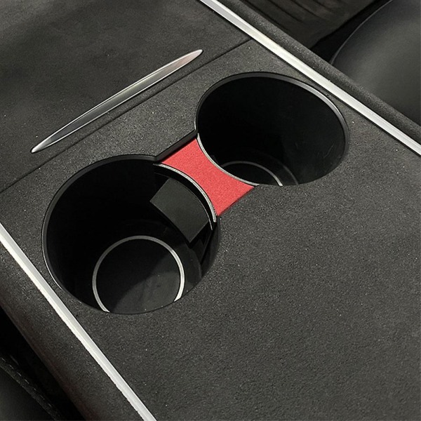 Bil Vannkopp Spor Slip Limit Clip For Tesla Model 3 Model Y 2021 Abs Turn Fur Bilkoppholder Limiter koppholderseparator - Drikkeholdere A