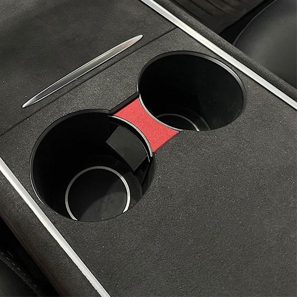 Bil Vannkopp Spor Slip Limit Clip For Tesla Model 3 Model Y 2021 Abs Turn Fur Bilkoppholder Limiter koppholderseparator - Drikkeholdere B
