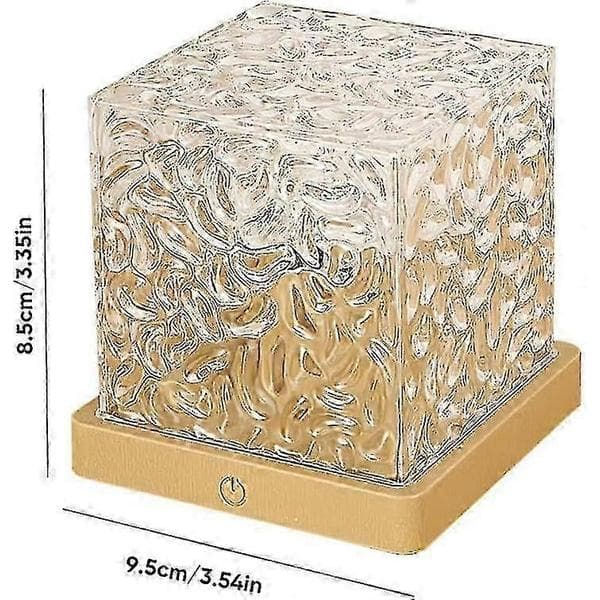 Celestial Lamp, Northern Lights Cube Lamp, 16 Colors Wave With Remote Control, Rechargeable
