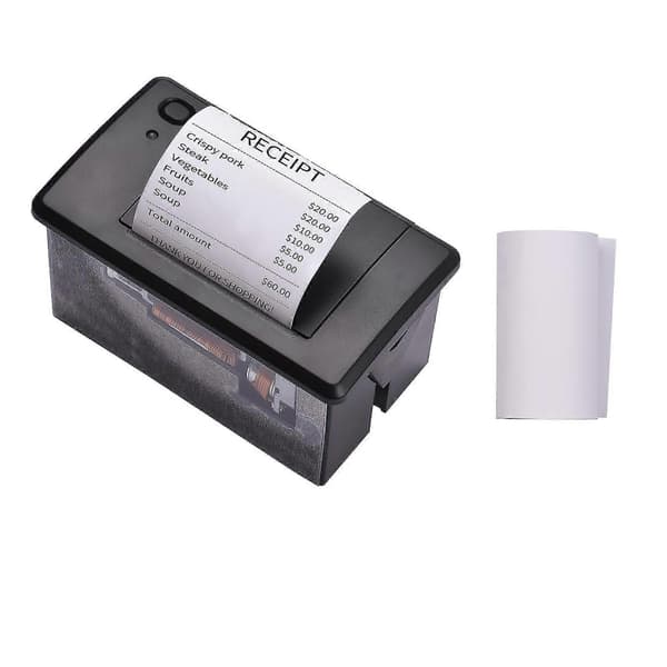 58 mm indlejret termisk minikvitteringsprinter med USB RS232 TTL-porte