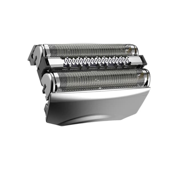 2X Erstatningsbarberhode for Braun 70S Series 7 790Cc, 760Cc, 7850Cc, 7865Cc, 7893S, 740S Kutter Erstatningshode Silver