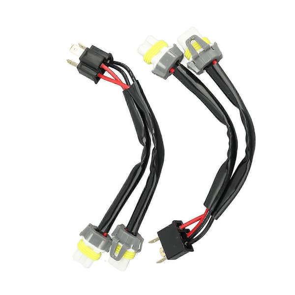 H4 9003 til 9006 konverteringskabel for LED-frontlykter