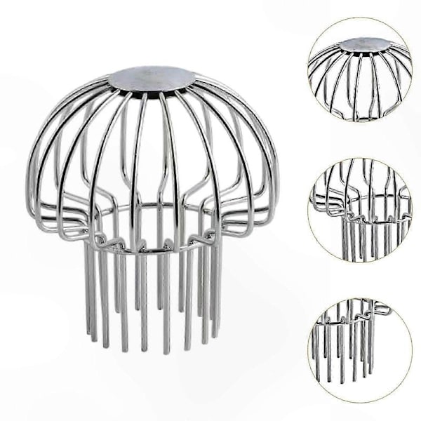 Rustfri bladfanger til nedløbsrør Argent for 65mm to 75mm
