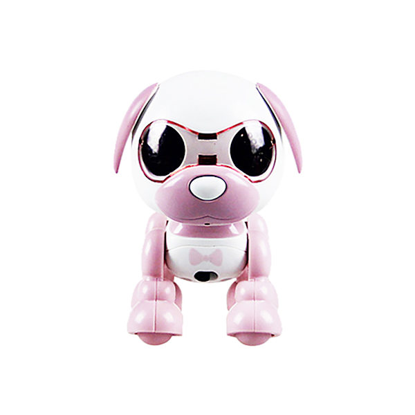 Elektronisk Smart Robot Hund Musik Dans Gåture Interaktion Børn Hvalp Pet Legetøj Pink