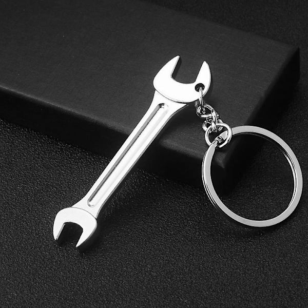 Bilnøkkelringer Bærbar Mini Utendørs Kombinasjonsverktøy Utility Lommelås Linjal Hammernøkkel Tang Spade Biltilbehør| | 3