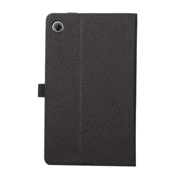 Stoftekstur Horisontal Flip Læder Tablet Etui Til Lenovo Tab K9 / Tab One Black