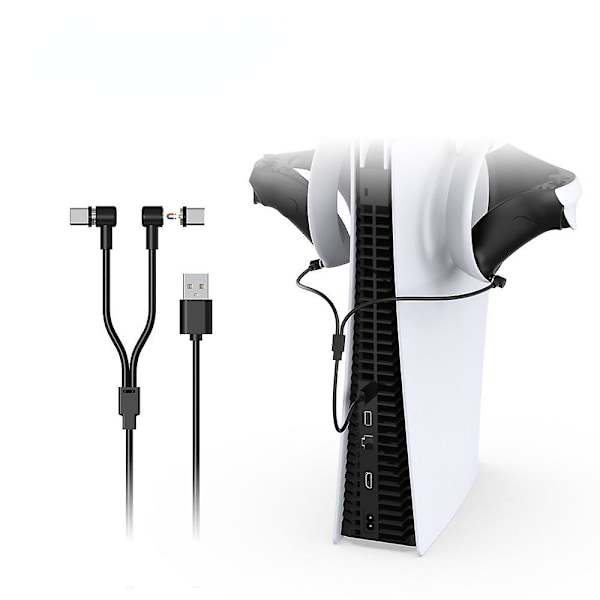 Psvr2 forlængerkabel, 80 cm ladedatakabel Kompatibel til Ps Vr2/ps5/switch-controllere, spil håndterer opladerkabel