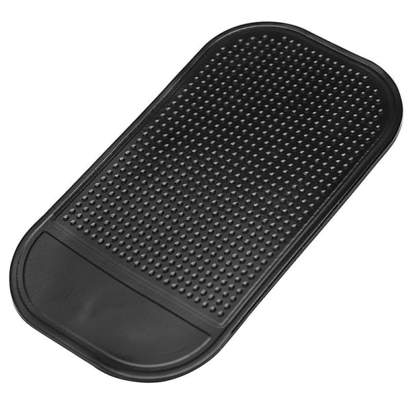Anti-sklimatte Universal Car Dash Dashboard Sticky Anti-Slip Mat Gps Holder Supportor Matte Telefonstativ Bilinteriørtilbehør| | Black