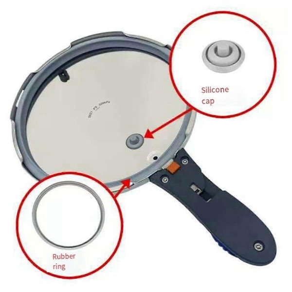 för WMF Fortemper Tryckkokare, Tryckkokarindikator Tätning As Shown