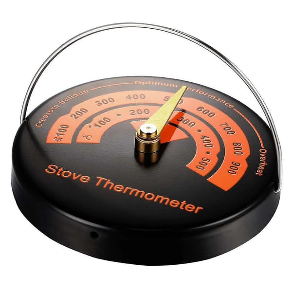 Ovnstermometer Måler Ovn Røykrør Termometer Peis Tilbehør