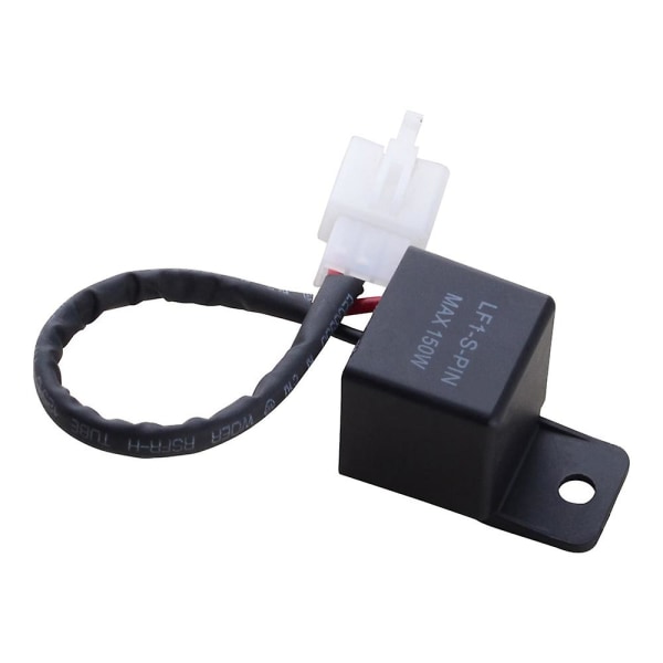 2 Pin 12v Elektronisk Led Blinkrelæ Auto Motorcykel Led Blinklys Pærer Blinkrelæ Blinksignal Rate Control Blink Relais| |
