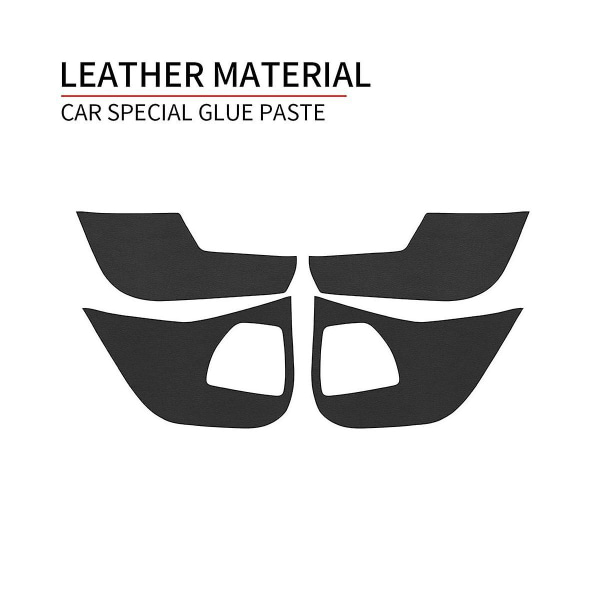 Bil Lychee Läder Dörrskydd Pad Dörr Plank Anti- Pad Anti-Dirty Mat Cover För Xr-v -v Vezel 2