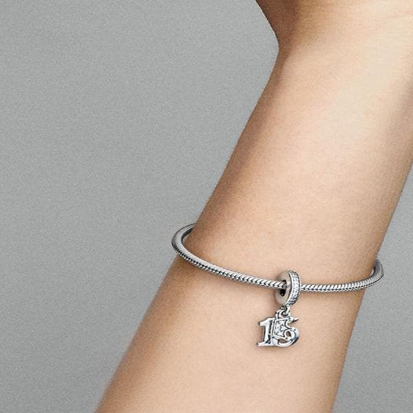 Pandora - 15-års vedhæng - sterlingsølv