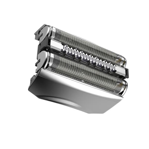 2X Erstatningsbarberhode for Braun 70S Series 7 790Cc, 760Cc, 7850Cc, 7865Cc, 7893S, 740S Kutter Erstatningshode Silver