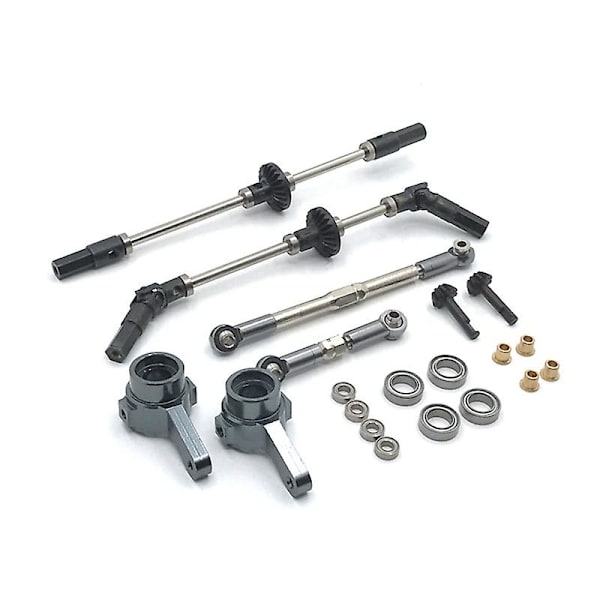 Päivitä Steel Gear Bridge -akselivaihteet malleihin B14 B24 C14 C24 C34 C44 B16 B36 1/16 Rc Auton varaosat Ac