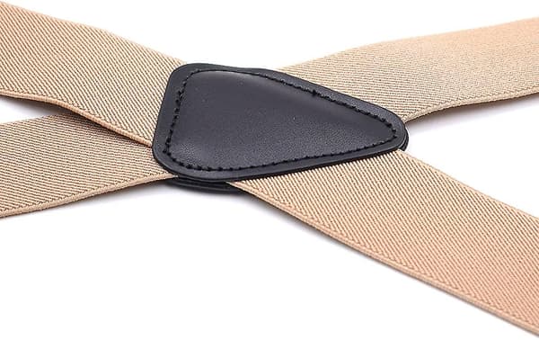 Selar for menn Justerbar elastisk - Kraftig 1,4 tommer bred X-form 4 sterke