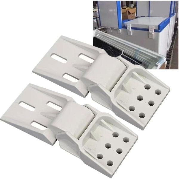 Rintapakastimen sarana universal pienille pakastimen saranan kokoon taittuva Universal rintapakastimen vastapainosarana, sopiva rintapakastin | Rintapakastin Hin 6-holes 2PCS