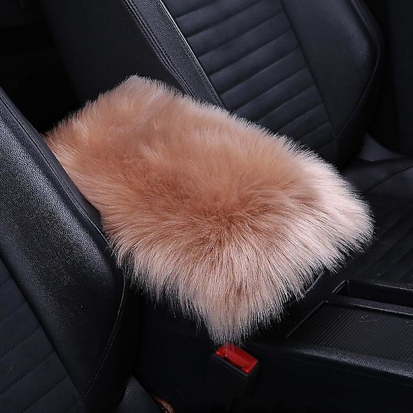 Tekoturkis Auton Pehmo Käsinojan Cover Auto Keski Käsinojan Konsoli Pehmuste Villa Tyynysuoja Universal Auton Auton Sisustustarvikkeet| | 7