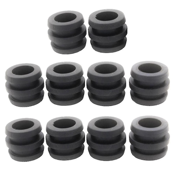 10 stykker 16 mm bordfodbold bordstang bumper buffer til bordfodbold