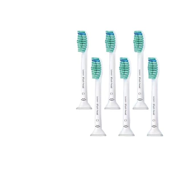 6 erstatningsbørstehoder kompatible med Philips Sonicare C1 C1