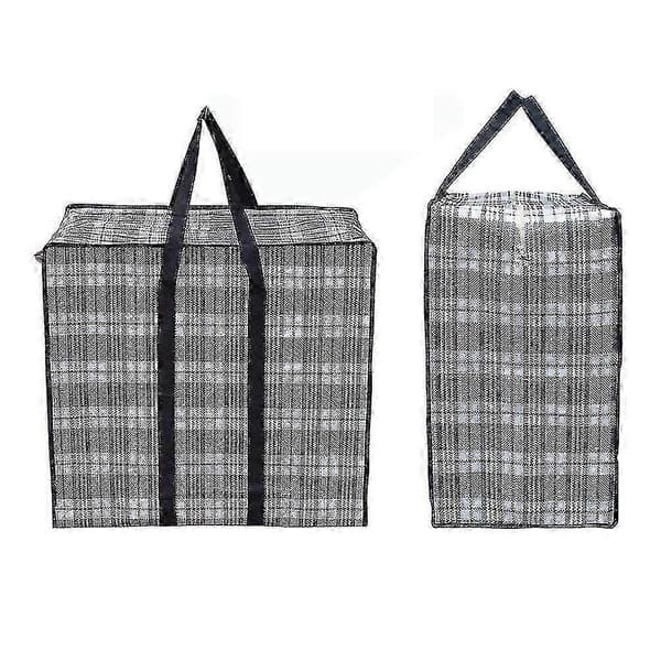 Holdbar lynlås opbevaringspose, højkvalitets organiseringspose til opbevaring Black