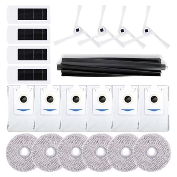 För Deebot X2 Omni/x2 Pro/x2 Robotdammsugare Tillbehör Rulle Huvudsidoborste Hepa Filter Moppduk As Shown