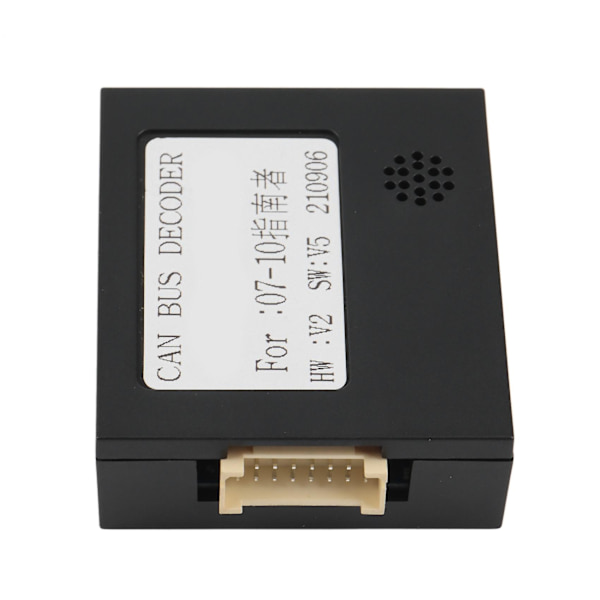 Car Media Stereo Audio 16PIN Android Wire Kabel Adapter Canbus Box för Compass 07-09 Radio Kabelnät Black