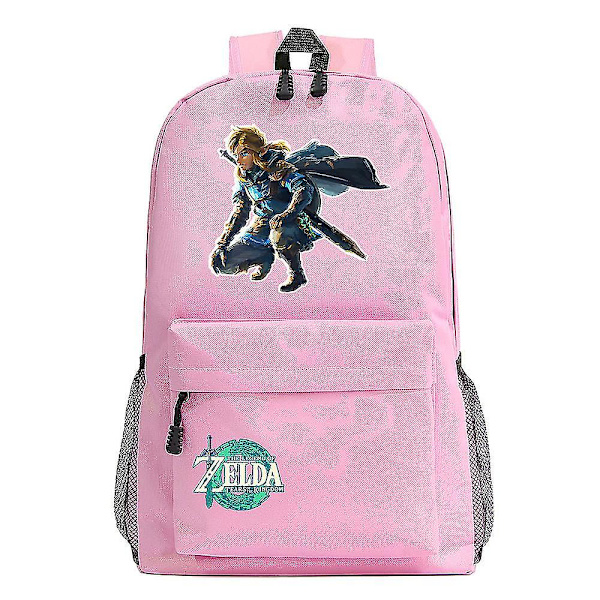 "tears of the game" Zelda Kingdom Print, Tonåring Primary and Secondary School Bag, Casual ryggsäck för män och kvinnor 8