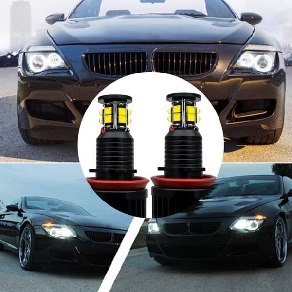 Angel Eye Halo LED-pære til E82 E90 E92 E60 E61 E63 E64 E70 E71 E89 White