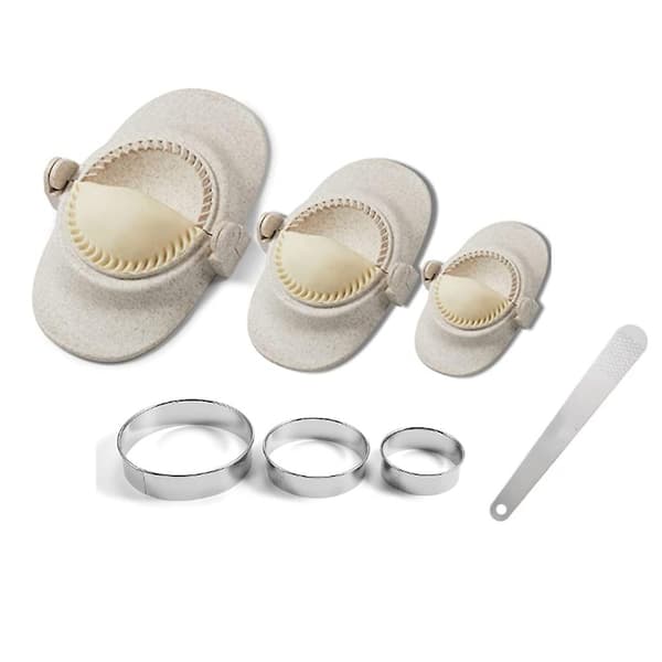 Dumpling Maker, Empanadas Press Form Sæt Med Dejskærer, Dumpling Form Sæt Og Skærer Til P