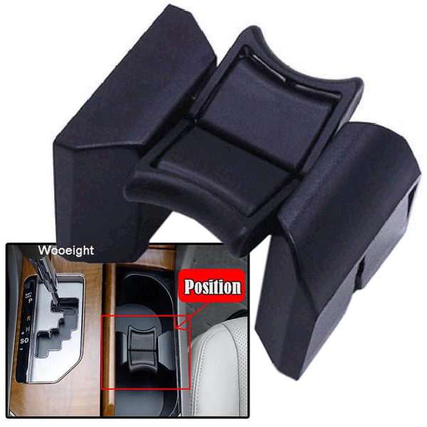 Wooeight 1pc Car Center Console Insert Cup Flaske Drink Divider Holder til Toyota Camry 2006-2017 Highlander Prado - Drikkeholdere 4RUNNER 0209
