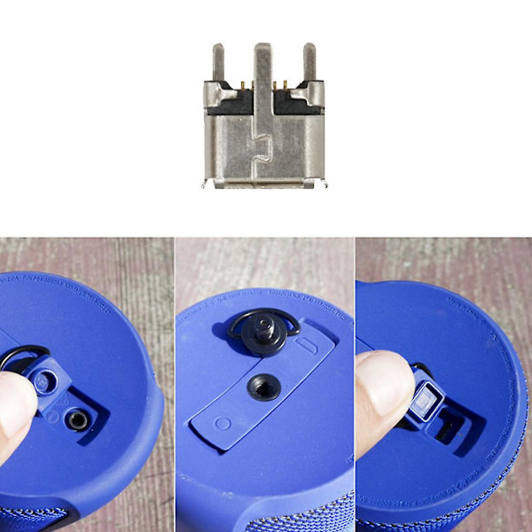 Micro USB-ladeport Strømadapter for Ue Boom Megaboom Bluetooth-kompatibel