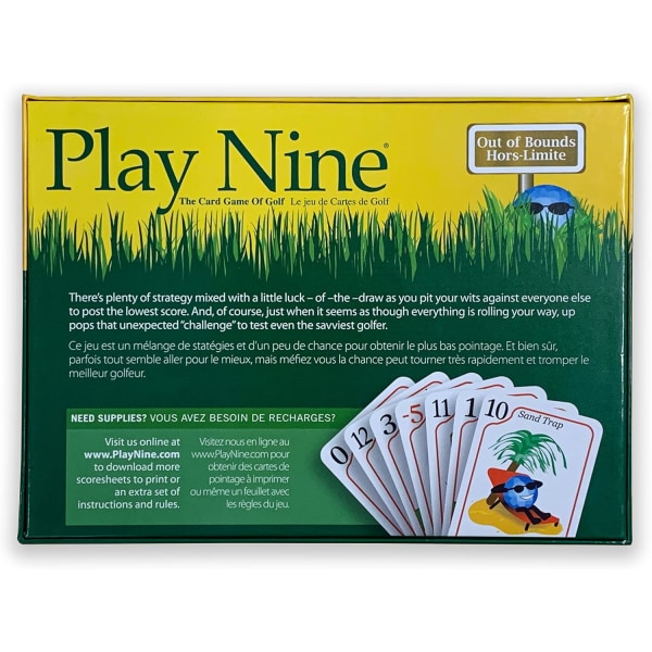 Spela Nine - Kortspelet golf, för familjer