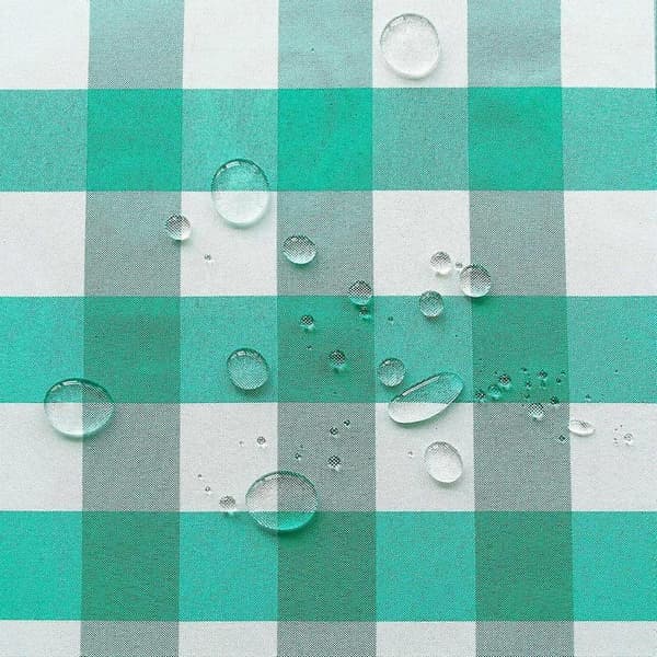 Rutig Rektangulär Bordsduk - Fläckresistent, Spilltät och Tvättbar Polyester Bordsduk